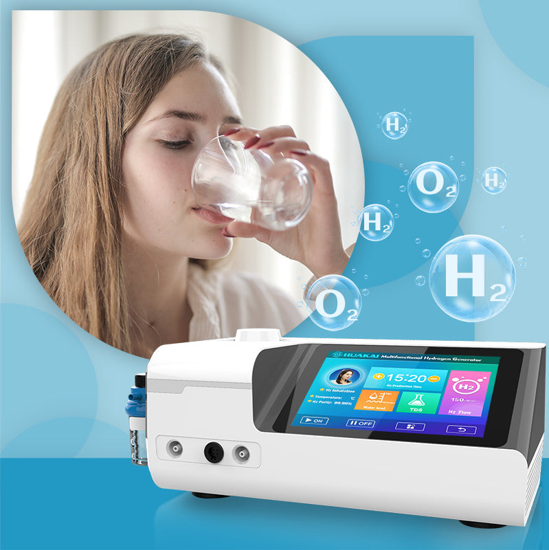 4 IN 1 Multifunction Hho Gas Generator Oxyhydrogen Wasserstoff Sauerstoff Generator Pem Hydrogen Generatorpem 150ML WL-915MB