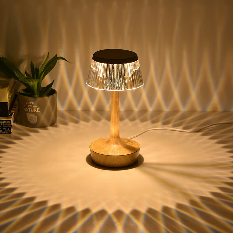 Creative Crystal Mushroom Table Lamp