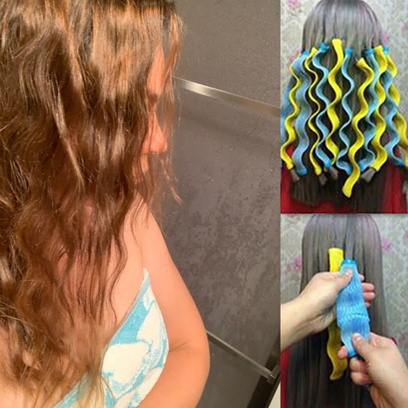 DIY Magic Hair Curler Set