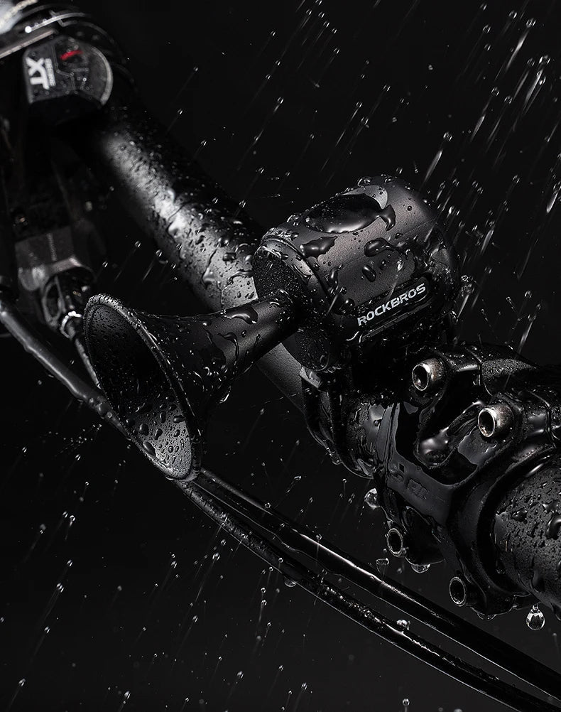 Electric Bike Horn – Loud Waterproof Bicycle Bell for Safety with Clear Alarm Sound for Day & Night Riding