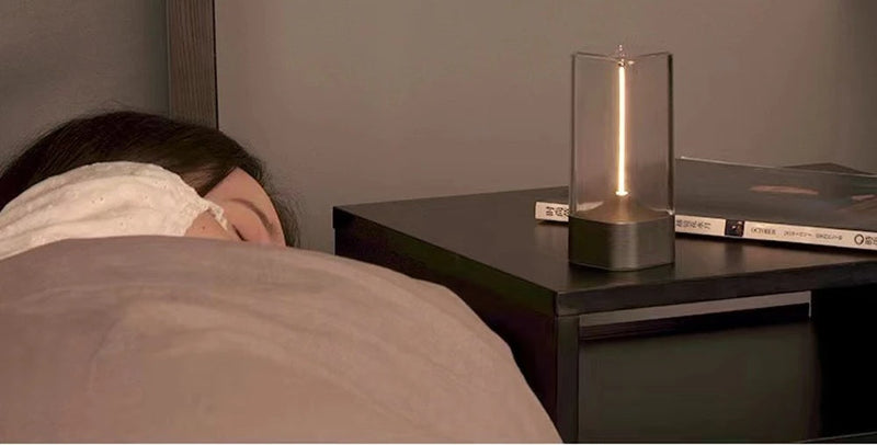 Quantum Magnetic Suction Lamp - USB Rechargeable Infinite Dimming Touch Light for Bedroom, Dorm Desk & Cozy Camping Atmosphere
