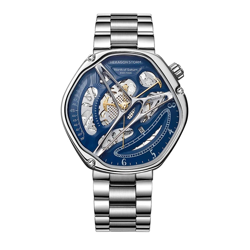 Watch Concept Female Boys Trend - Hollow Design Premium Non-Mechanical Watch for Men, Unique Stylish Timepiece for Daily Wear