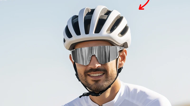 Outdoor Cycling Men Sunglasses - UV400 Protective Eyewear for Mountain and Road Biking
