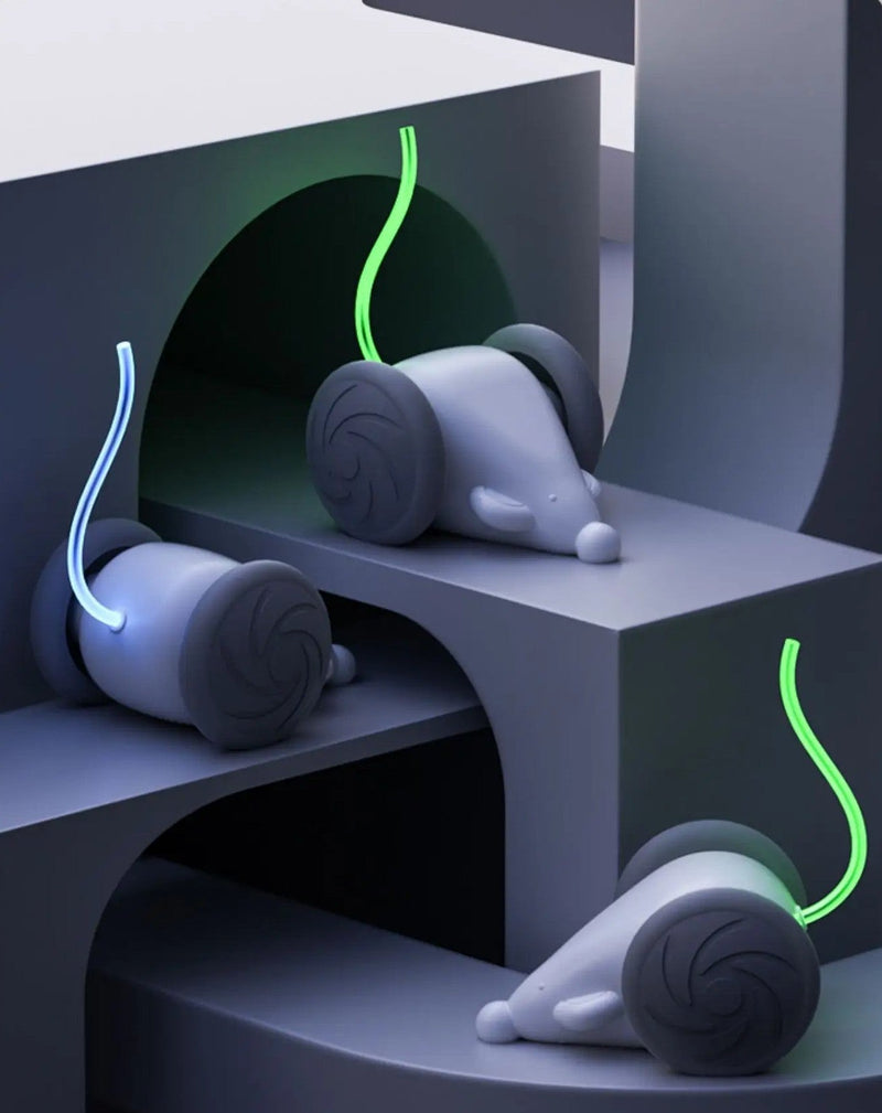 Smart Interactive Cat Toy – Automatic Running Mouse & Stress-Relief Fun for Happy Kittens