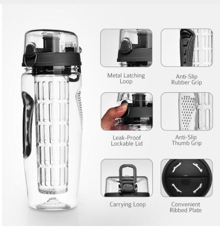 Fruit Infuser Juice Shaker Water Bottle
