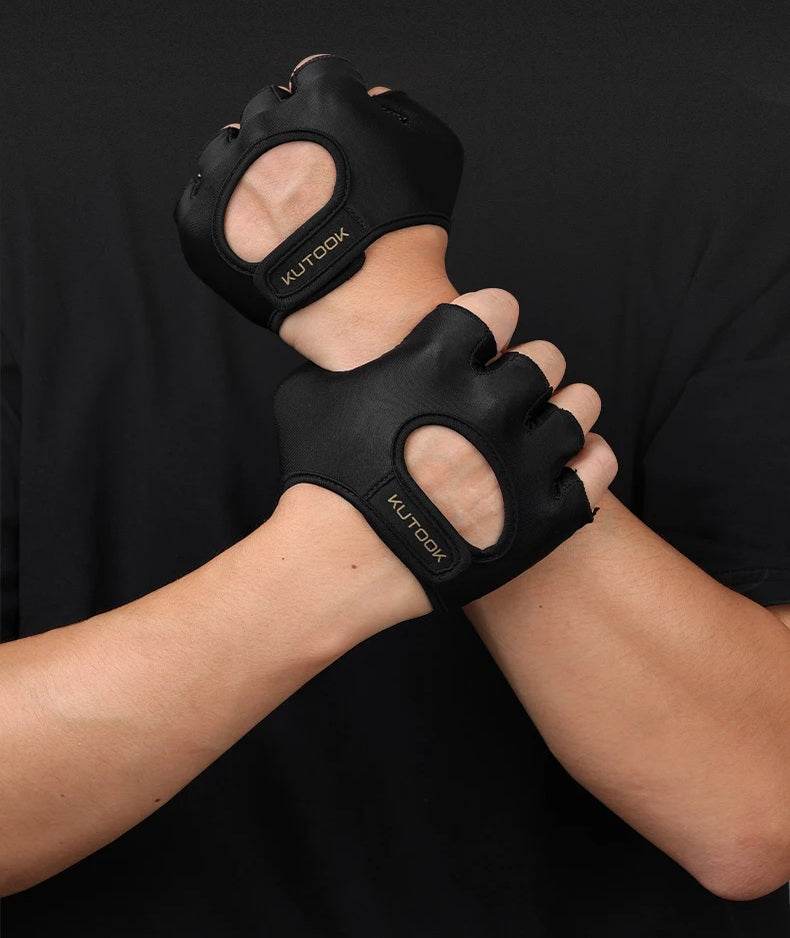 Sport Fitness Weightlifting Gloves – Cushioned Durable Training Gloves for Grip Protection During Workout, Gym Lifting & Cross Training