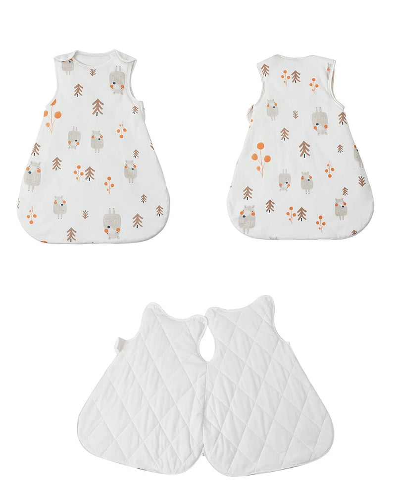 Cozy Baby Sleeping Bag – Anti-Kick Blanket for Infants 0-24 Months with Starry Print