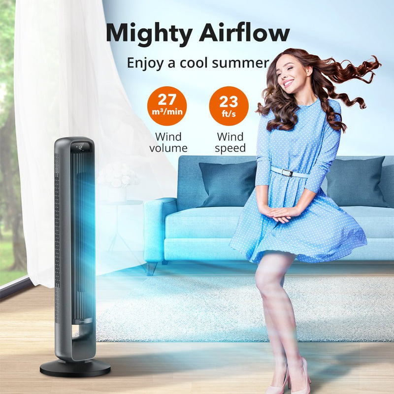 120 Degree Oscillating Smart Tower Fan