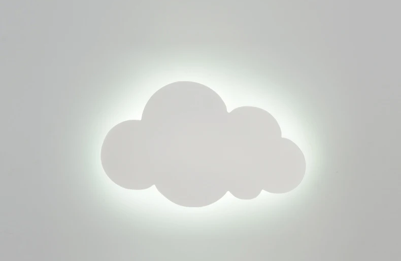 LED Cloud Wall Lamp – Dreamy Baby Room & Bedroom Décor with Warm Glow & Touch Control
