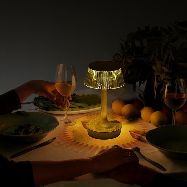 Creative Crystal Mushroom Table Lamp