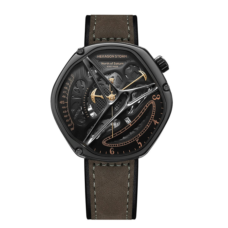 Watch Concept Female Boys Trend - Hollow Design Premium Non-Mechanical Watch for Men, Unique Stylish Timepiece for Daily Wear
