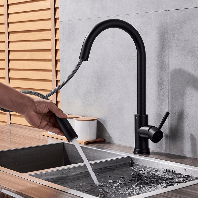 Imperium Touch Control Dual Function Pull Out Spout Kitchen Faucet