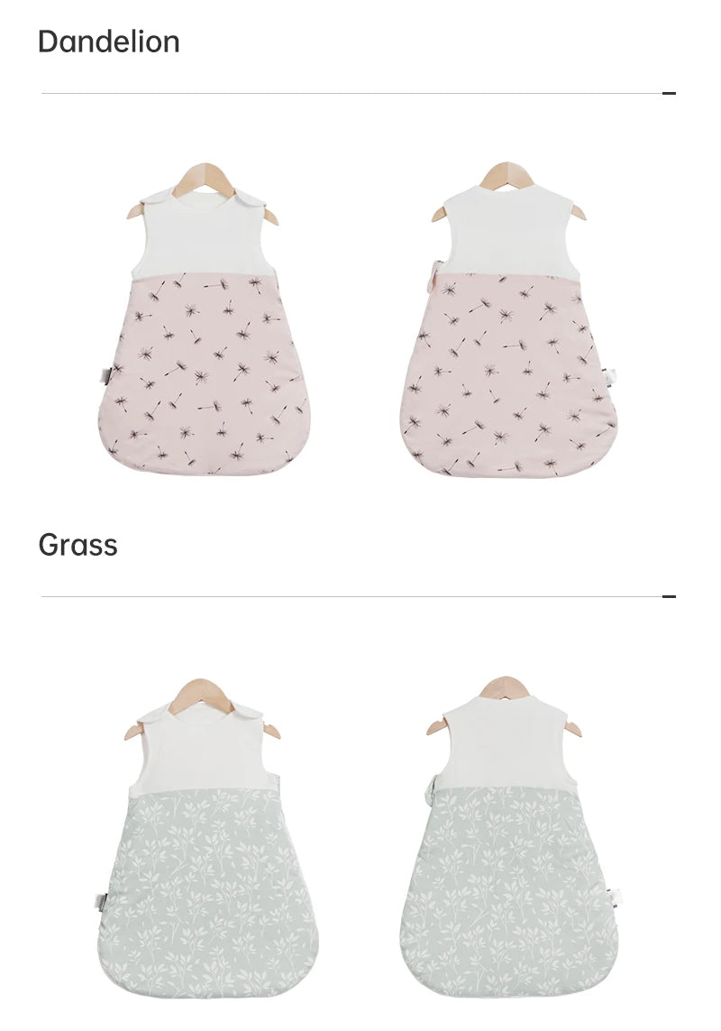 Cozy Baby Sleeping Bag – Anti-Kick Blanket for Infants 0-24 Months with Starry Print