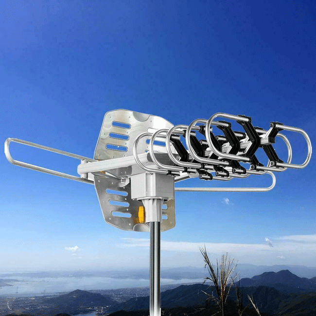 150 Miles Digital Long Range Outdoor HDTV Antenna. Remote Tv Antenna