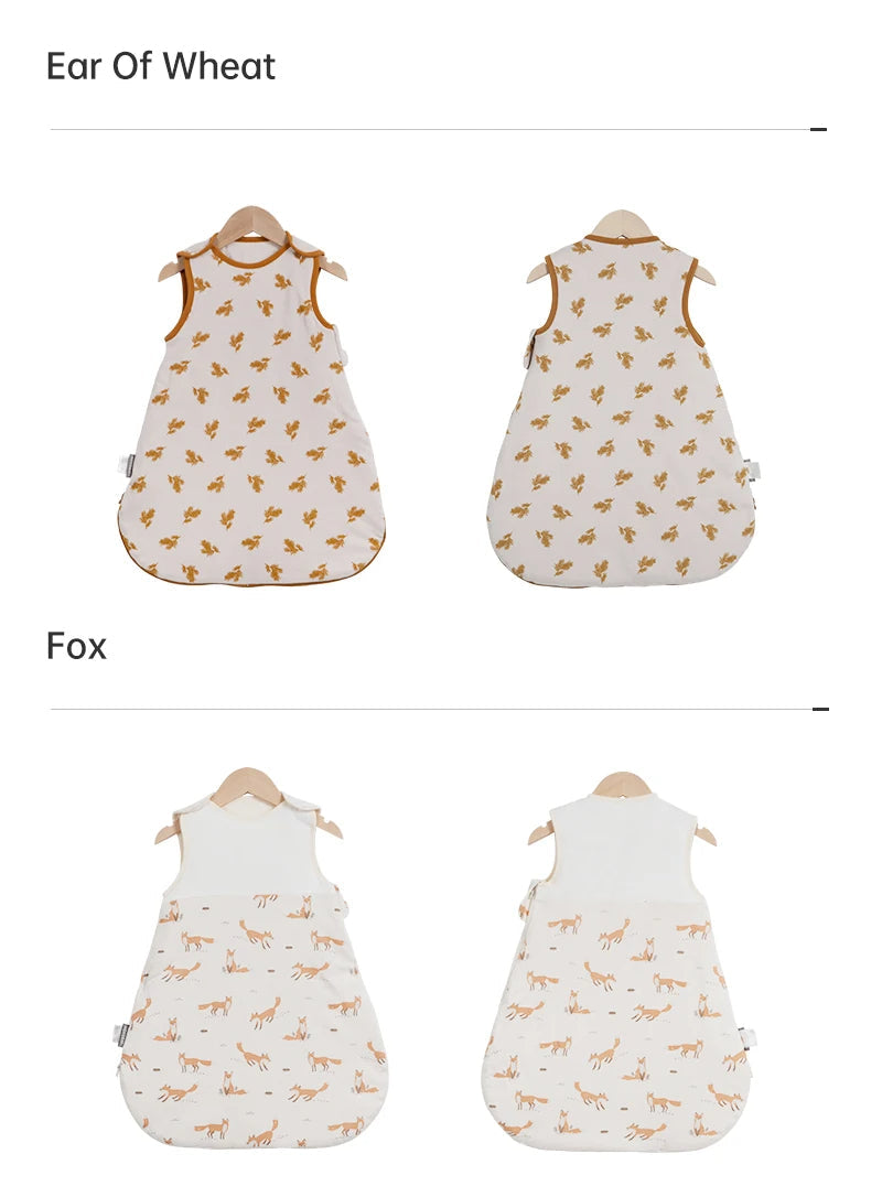 Cozy Baby Sleeping Bag – Anti-Kick Blanket for Infants 0-24 Months with Starry Print