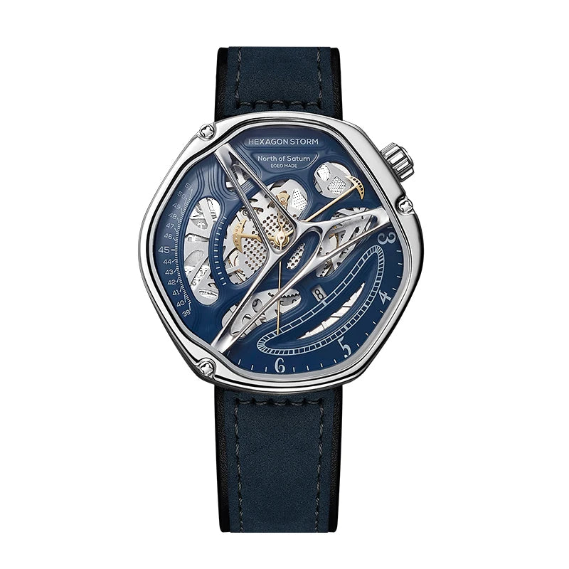 Watch Concept Female Boys Trend - Hollow Design Premium Non-Mechanical Watch for Men, Unique Stylish Timepiece for Daily Wear