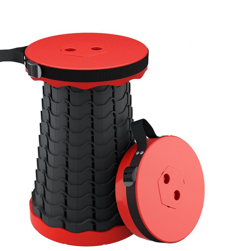 Adjustable Travel Telescopic Folding Stool