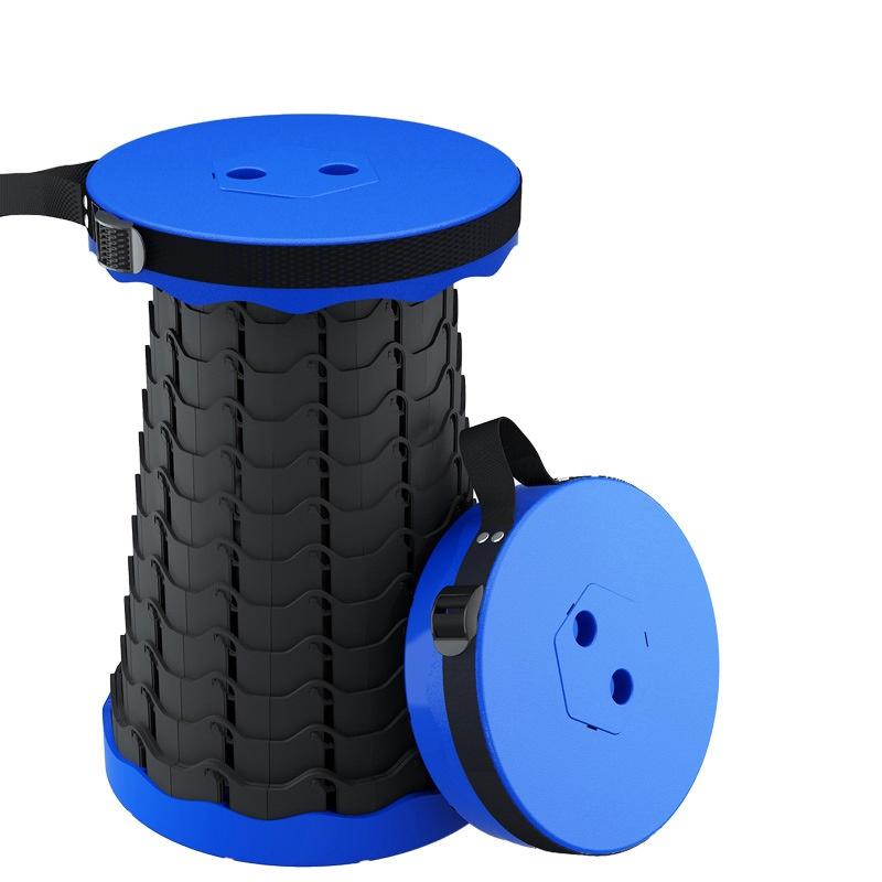 Adjustable Travel Telescopic Folding Stool