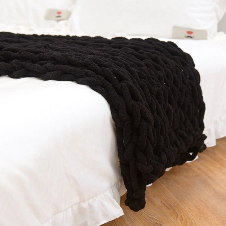 Premium Hand-Knitted Blanket