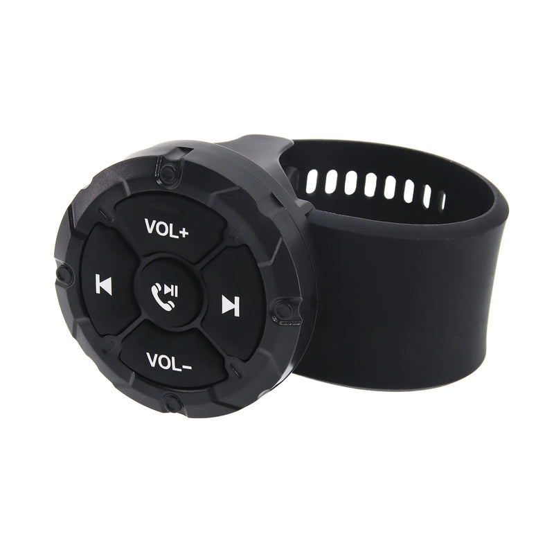 Wireless Car Remote Controller – 5-Key Handlebar Bluetooth Control for Bikes and Cars, Easily Manage Media on the Go