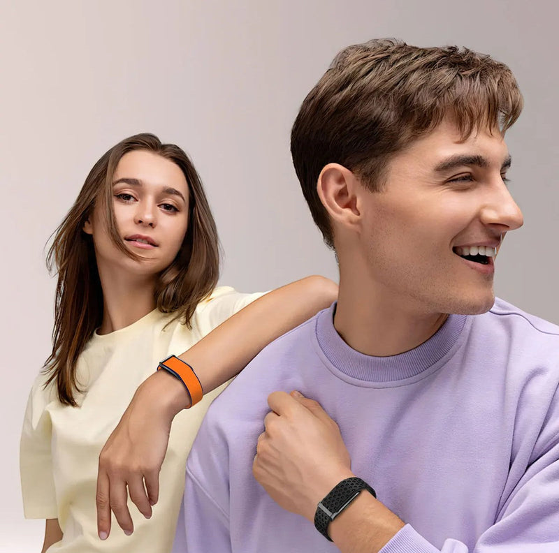 No-Screen Waterproof Smartwatch for Men & Women – Heart Rate, Fitness, Outdoor Sports Tracker Compatible with Android & iOS Devices