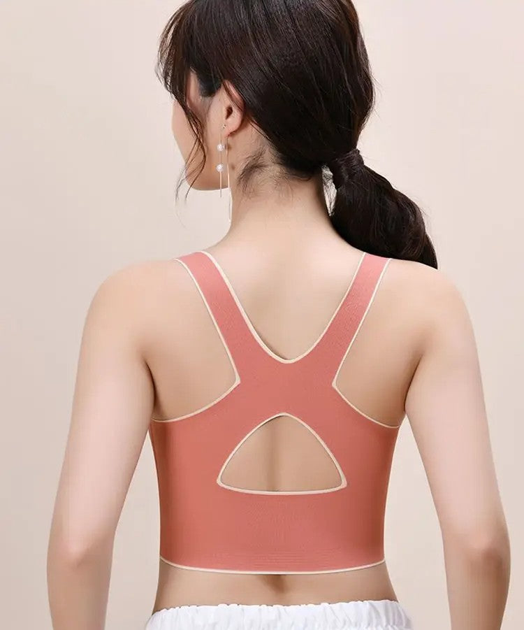 Posture Corrector Bra for Women - Humpback Support Bralette with Front Closure Design