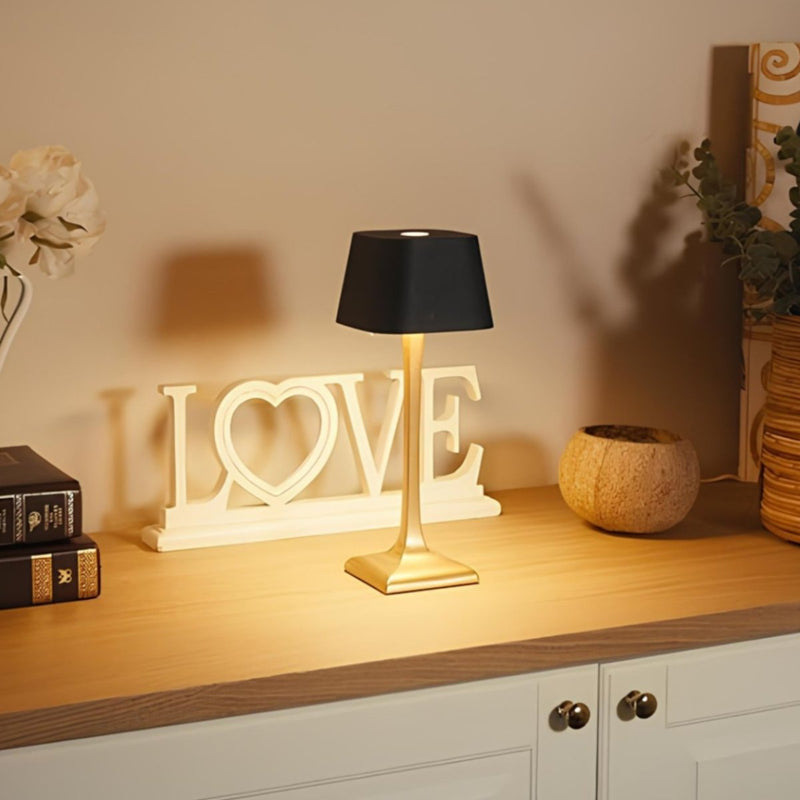 Wireless LED Table Lamp – Dimmable, Waterproof & Rechargeable