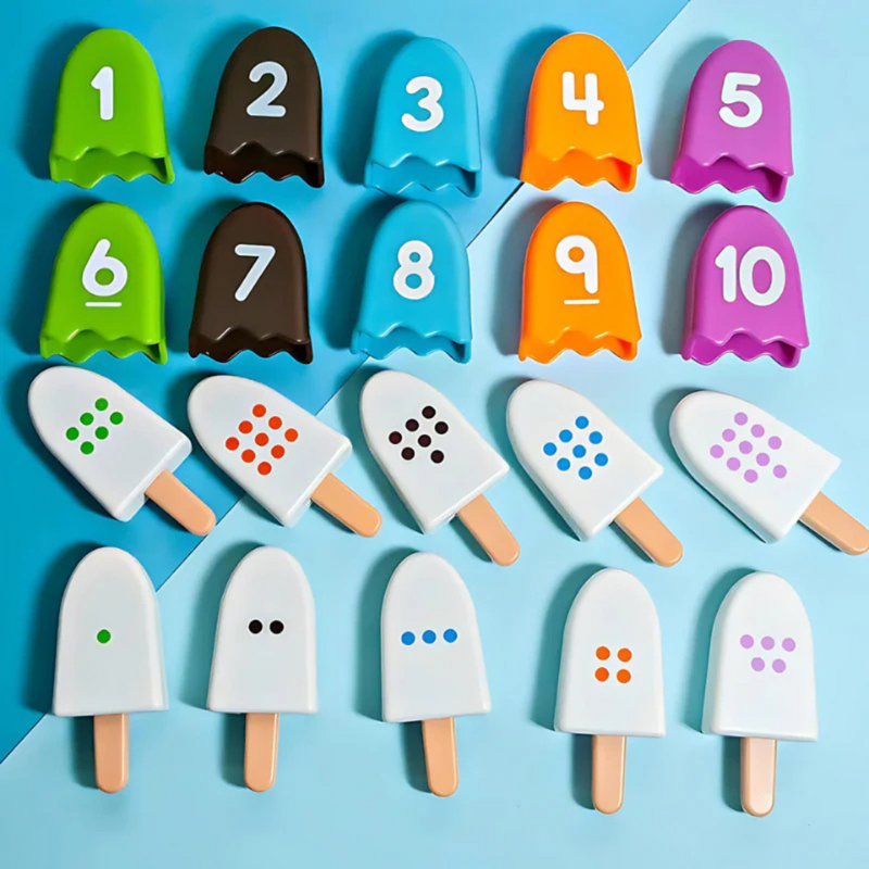 Vrimlo IceCream Master | Tel Ice creams Educational math toys