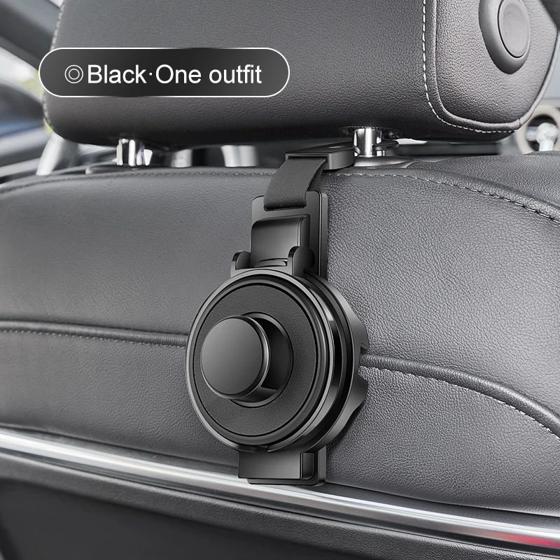 Car Seat Headrest Hook & Cup Holder – Multi-Functional Backseat Organizer for Bags & Drinks