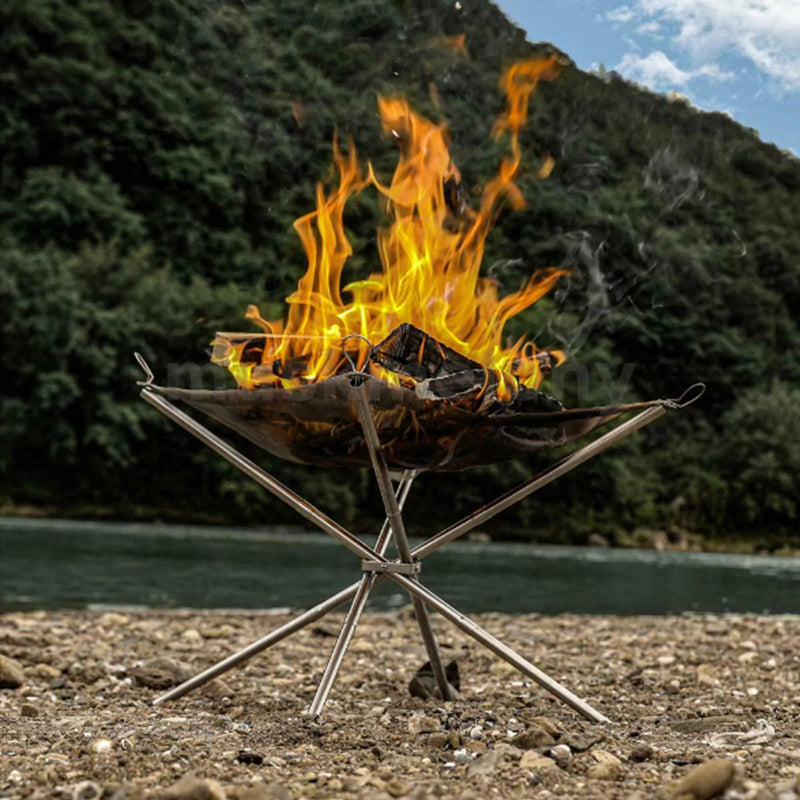 Portable Folding Pop Up Camping Fire Pit