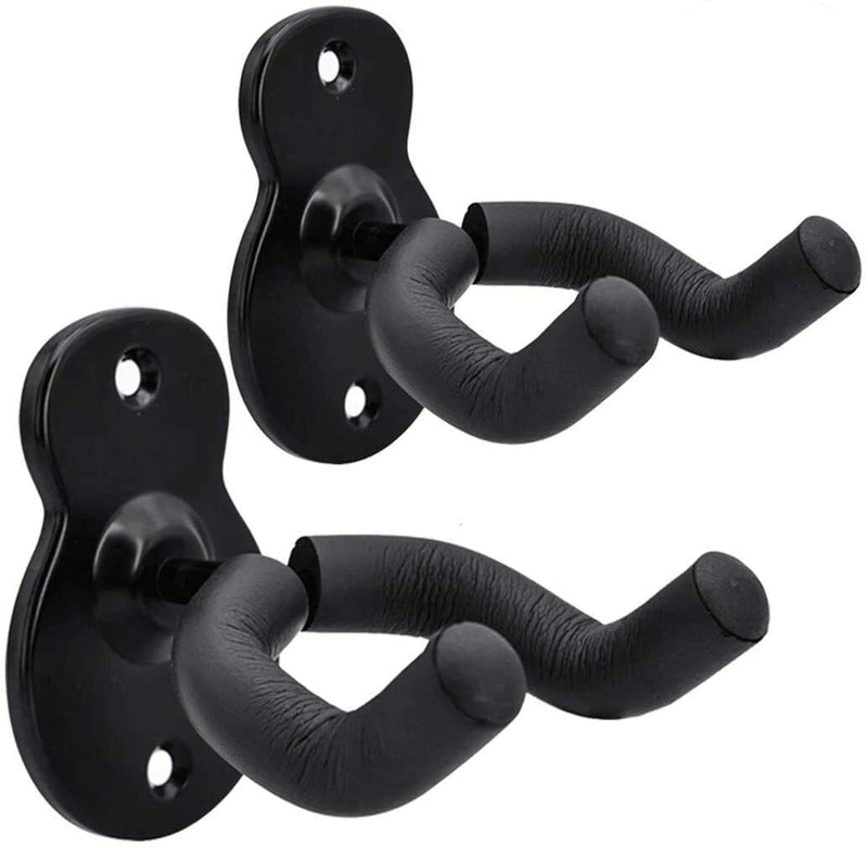 2x Guitar Wall Hanger Hooks