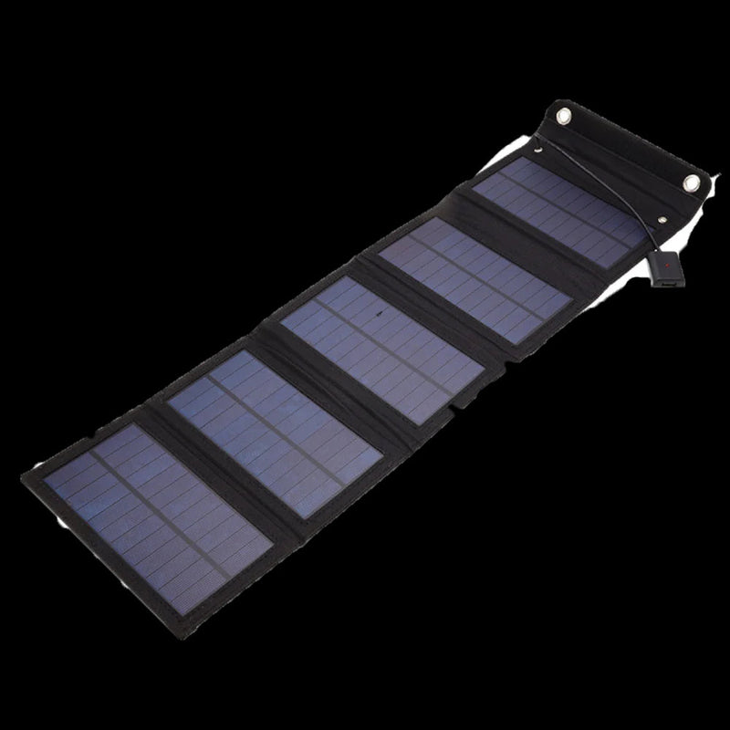 Foldable Solar Panel Charger – 70W/40W Waterproof Portable Power Bank with USB Output for Phones, Outdoor Camping & Emergency Use