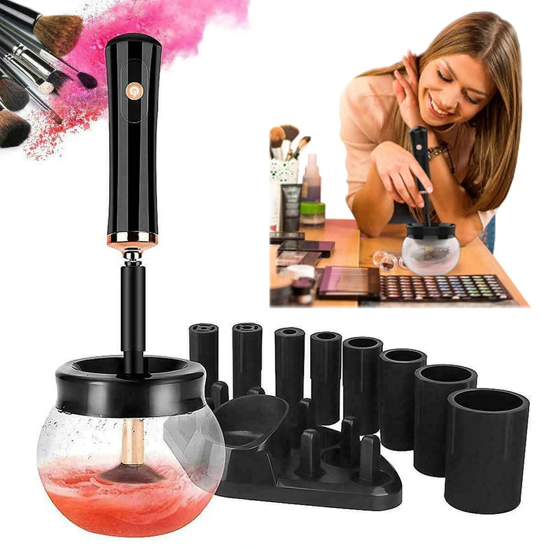 Automatic Makeup Brush Spinner Machine