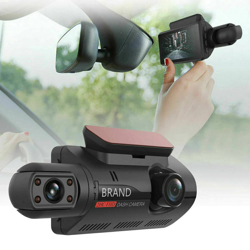 Dual Lens Car Dash Cam 1080P Front And Rear