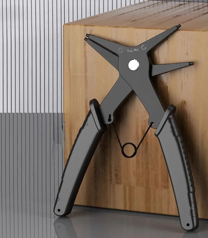 Snap Ring Pliers Set – 2-in-1 Professional Internal and External Circlip Tool for Hardware Repairs and Precision Pincer Work