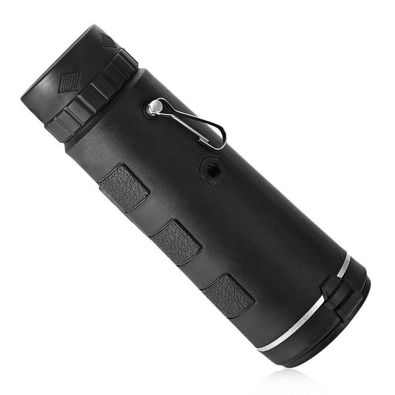 40X60 Monocular Telescope HD Prism Scope with Compass Phone Clip Tripod