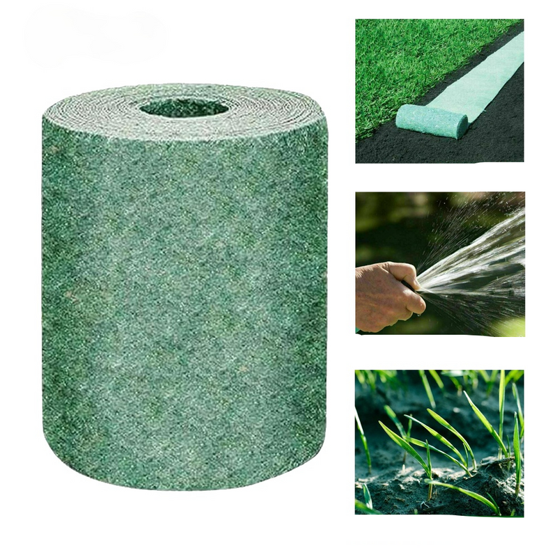 Biodegradable Grass Seed Mat, Lawn Grass Fertilizer Mat