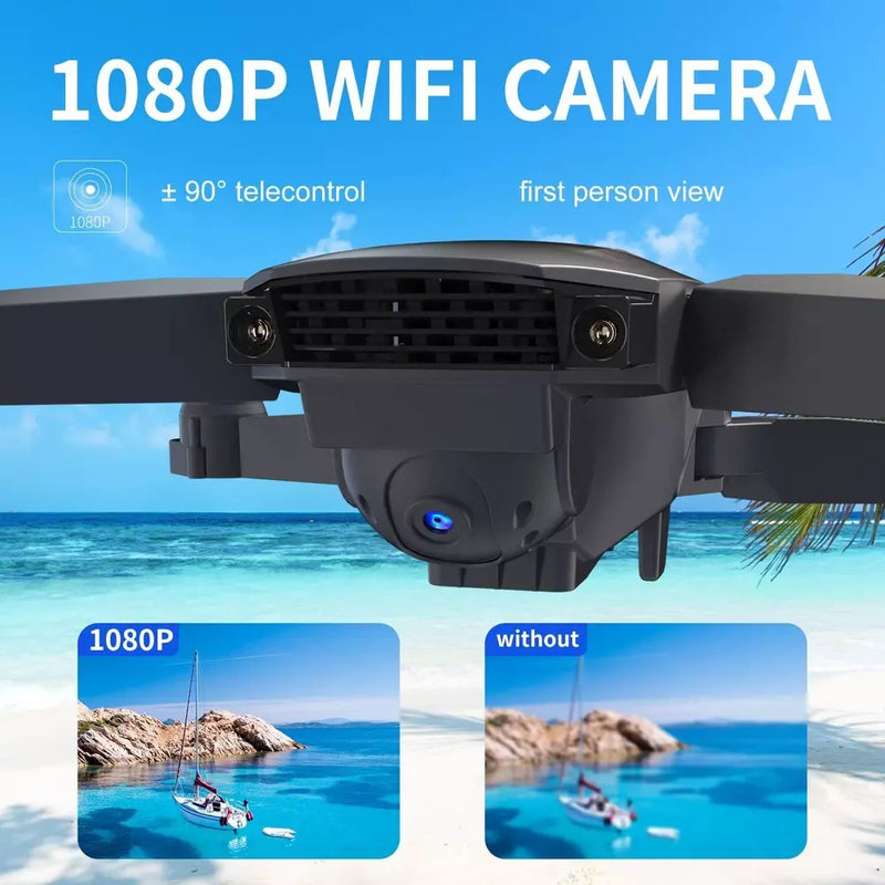 4K Camera Drone with GPS Tracking -  Quadcopter for Aerial Photography & Videography