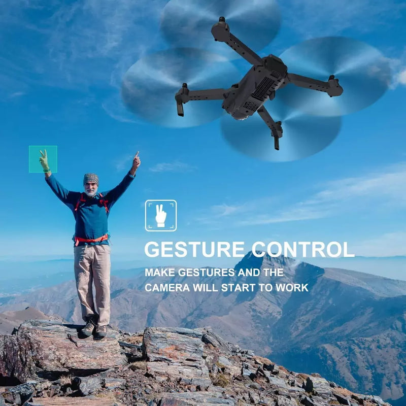 4K Camera Drone with GPS Tracking -  Quadcopter for Aerial Photography & Videography