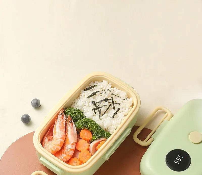 Digital Display Thermal Insulated Lunch Box – Smart Food Container for Men, Women, and Kids’ Fresh Meals