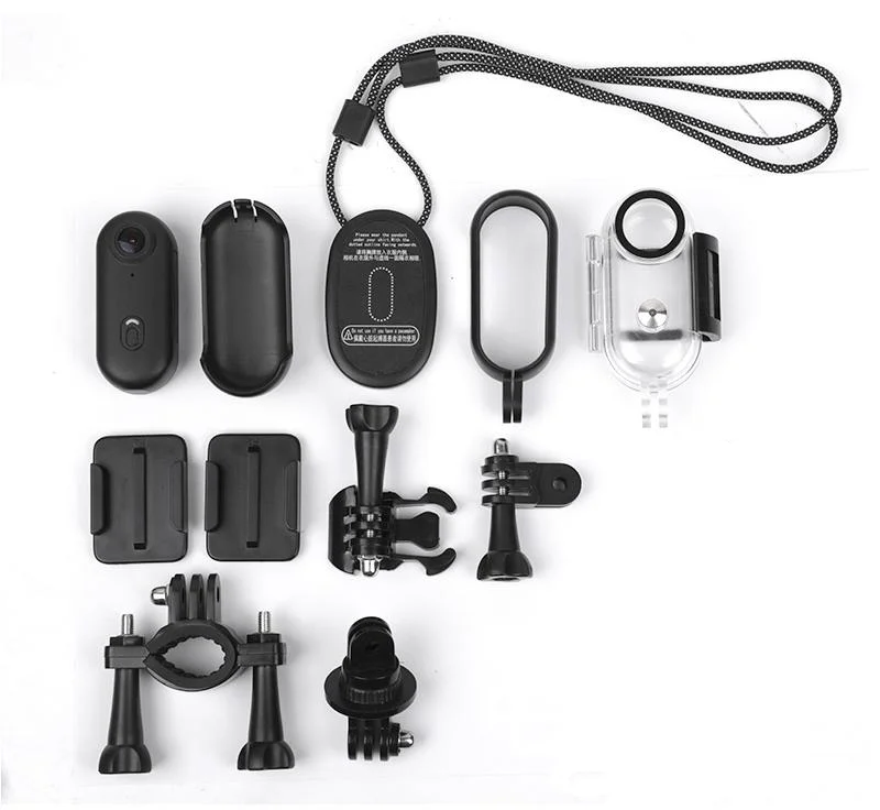 Ultra-Compact 4K WiFi Action Camera – Wireless Mini Bodycam for Motorcycle Helmet Perfect for Capturing Every Outdoor Adventure