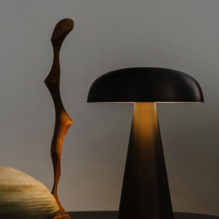Nordic Rechargeable Mushroom Table Lamp