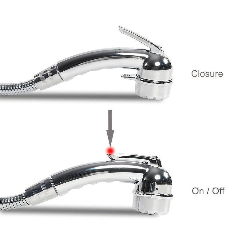 1PC Camper Accessories Adjustable Water Proof Supercharge RV Shower Head Apply To Outdoor Camping Car, Nozzle Durable