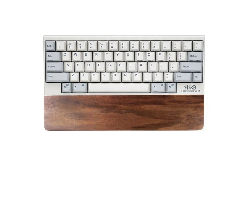 Solid Walnut Palm Rest - Wooden Wrist Support for Mouse & Keyboard Comfort