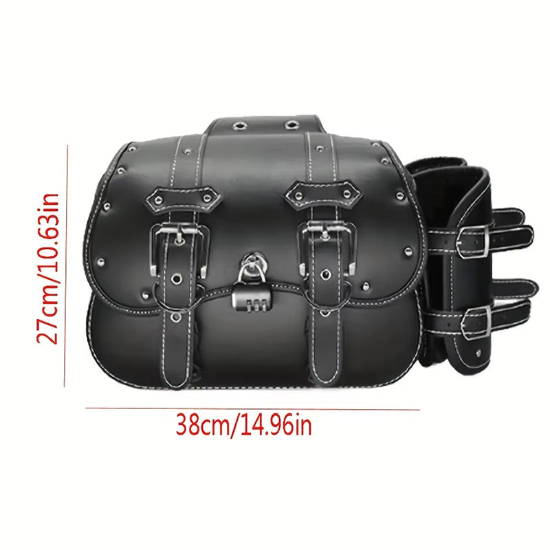 Vintage Voyager Motorcycle Saddle Bag