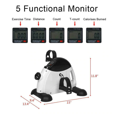 Mini Exercise Bike with LCD Display