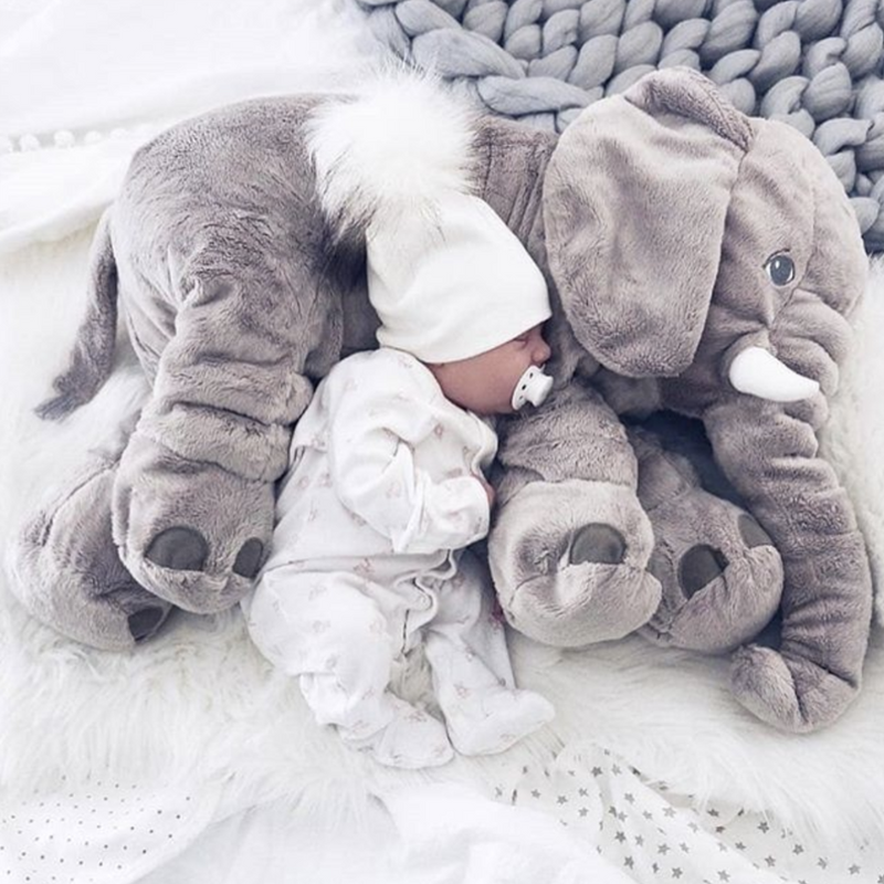 Vrimlo Cuddlephant | Plush Elephant Cuddle Cushion