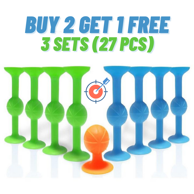 Sticky Darts Game Sucker Darts Trick shot Stick it Set Table game Accessories Indoor Outdoor Stress Reliver Toy