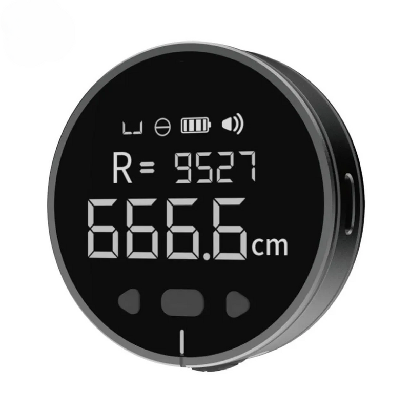 Smart Electronic Measuring Ruler Tape – HD LCD Rechargeable Digital Measuring Tool for Lines, Curves & Objects