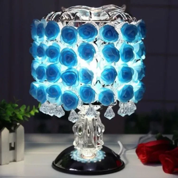 Pastel Rose LED Tree Lamp – Romantic Glow for Weddings, Parties & Cozy Home Vibes